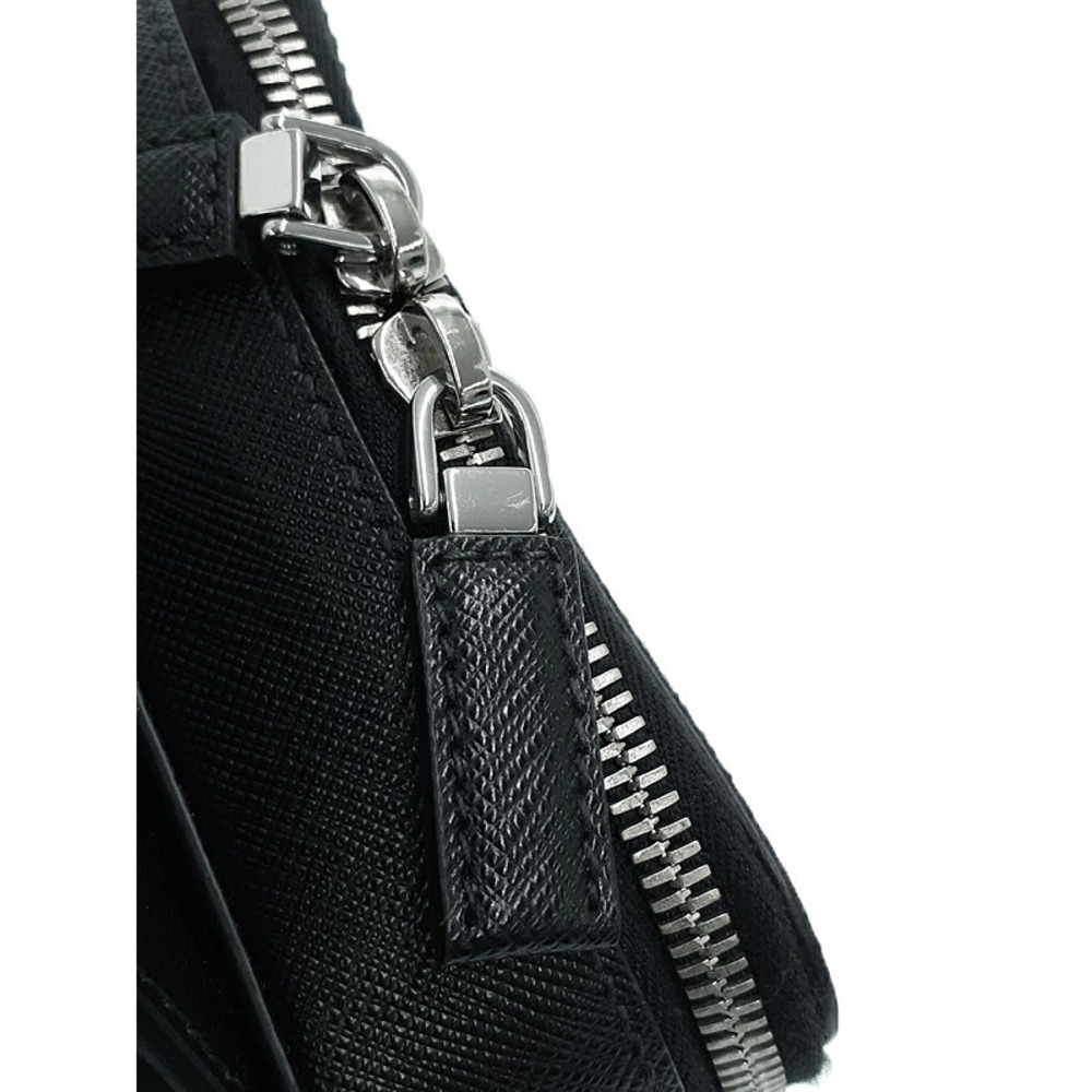 Prada Brick Saffiano One Shoulder Hobo Bag Body - Picture 4 of 9